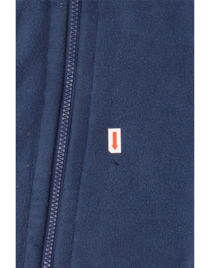 Jack Wolfskin Herre Liner Fleecejakke UK 42 Large Navy Blue Polyester
