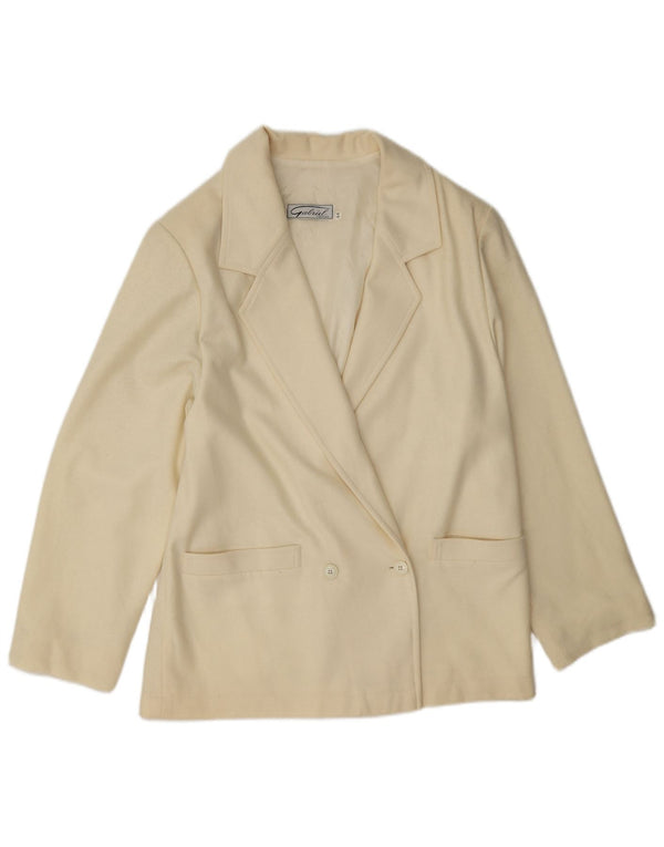 Gabriel Dame Dobbeltradet Blazerjakke IT 44 Medium Off White