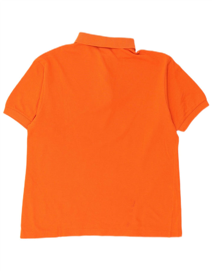 LACOSTE drenge poloshirt 15-16 år orange bomuld
