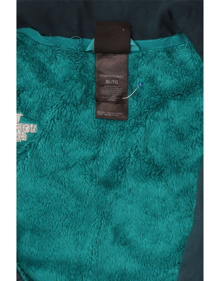 The North Face Fleecejakke til kvinder UK 18 XL turkis polyester