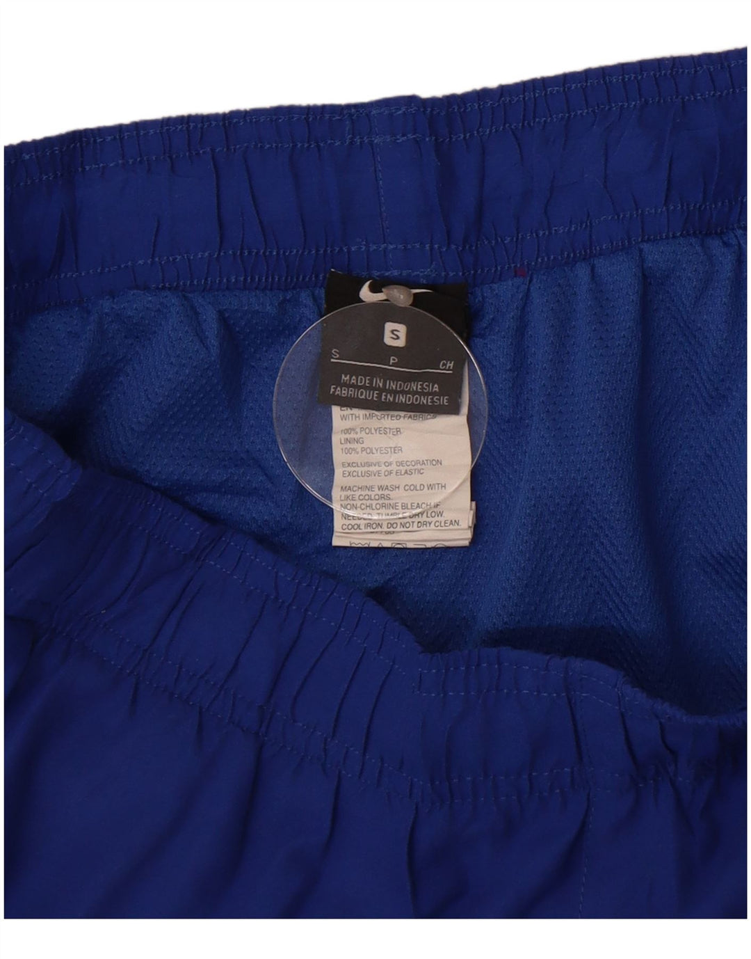 Nike sportsshorts til kvinder UK 10 Small Blue Polyester