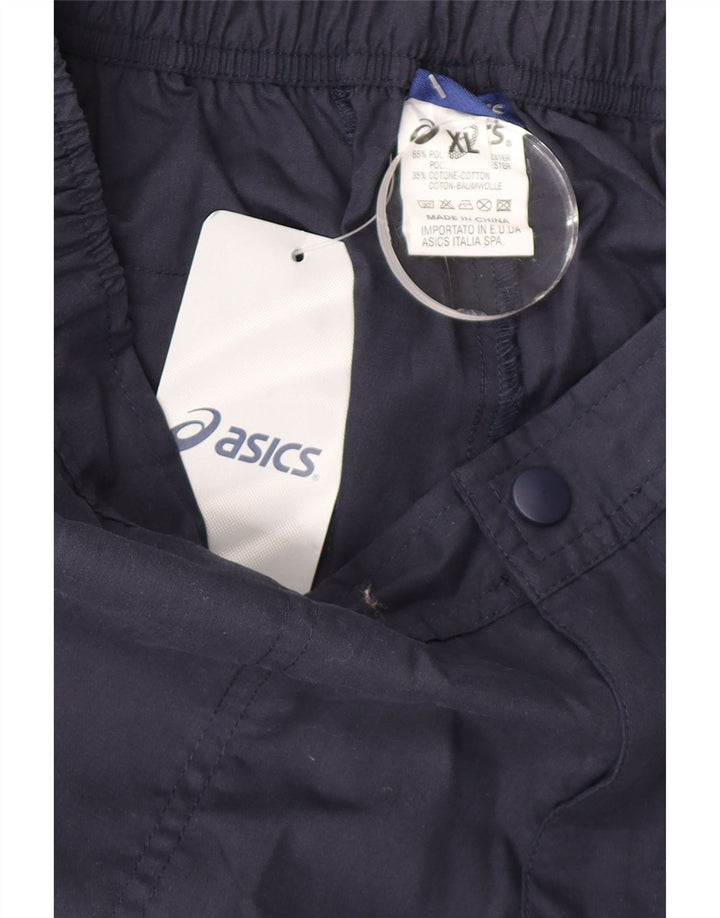 Asics Straight Cargo Bukser XL W36 L34 Marineblå polyester