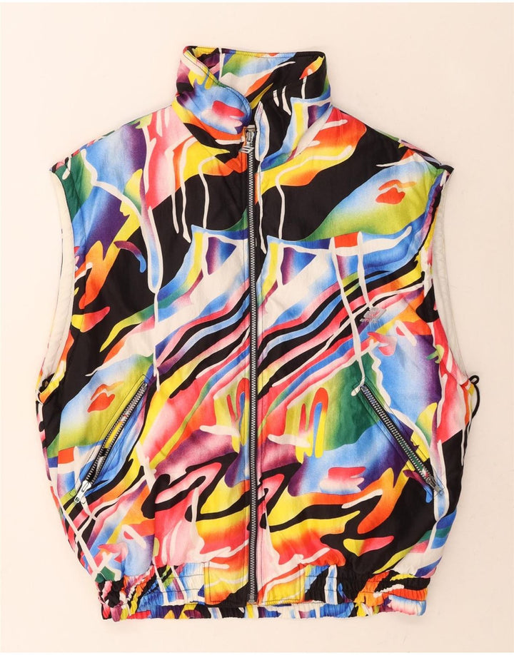 ANBA Mens Sleeveless Tracksuit Top Jacket UK 48 2XL Multicoloured Vintage Anba and Second-Hand Anba from Messina Hembry 