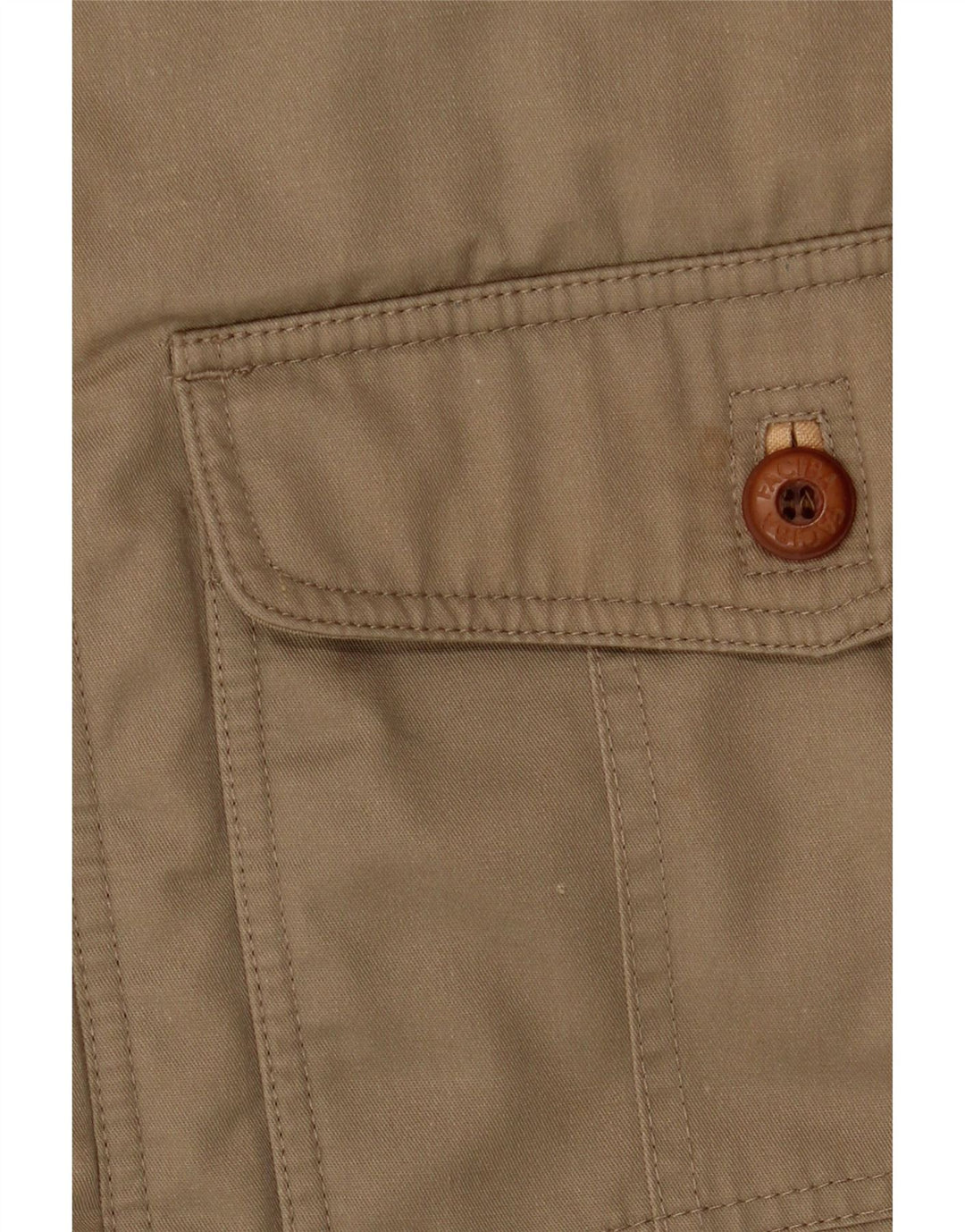 Faciba Herre Hætteoverfrakke IT 54 2XL Khaki Polyester