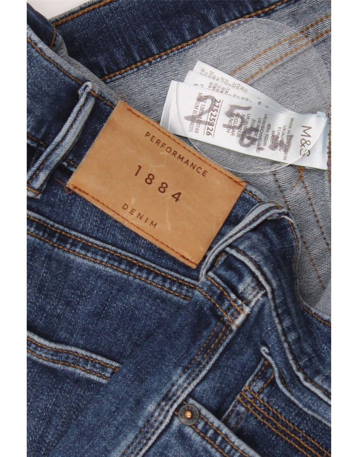 Marks & Spencer Straight Jeans til mænd W40 L27 blå bomuld
