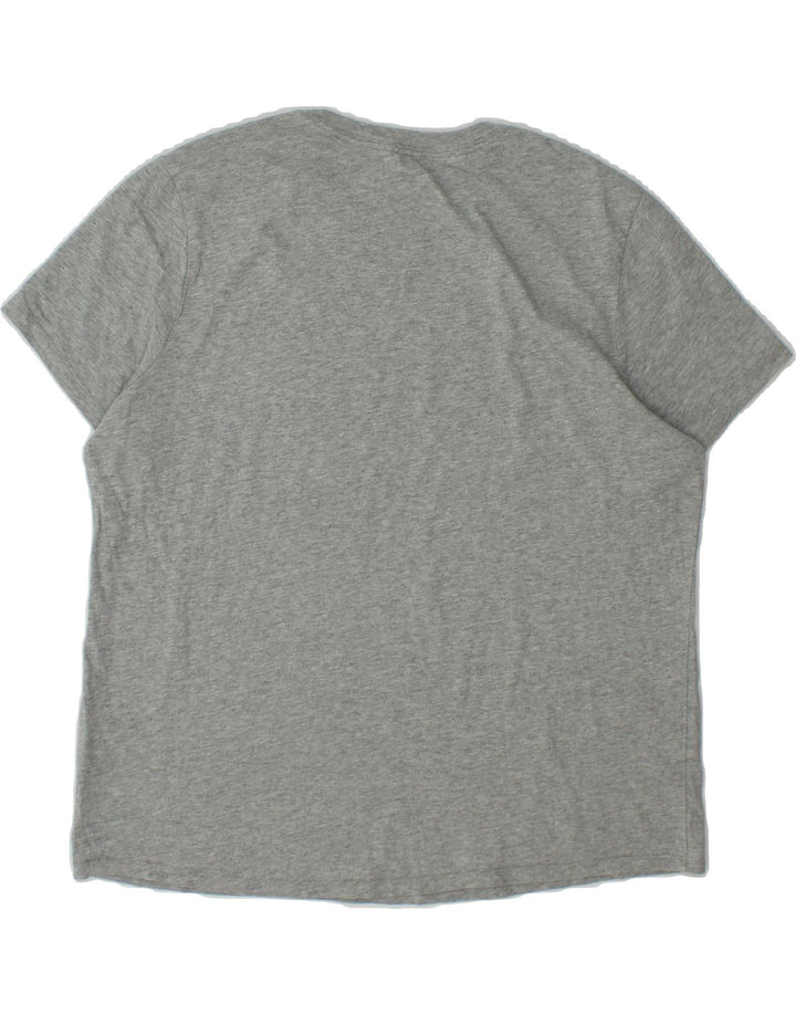 NIKE Womens T-Shirt Top UK 16 Large Grey Cotton Vintage Nike and Second-Hand Nike from Messina Hembry 