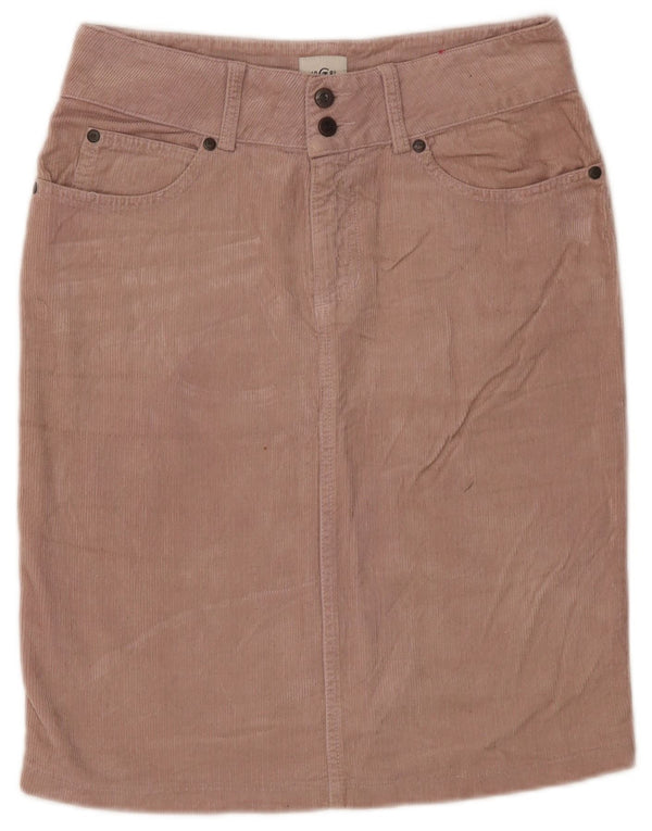 Cerruti 1881 Damefløjlsnederdel IT 40 Small W29 Pink Bomuld