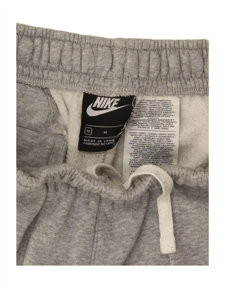 Nike Herre grafiske sportsshorts mellemgrå bomuld