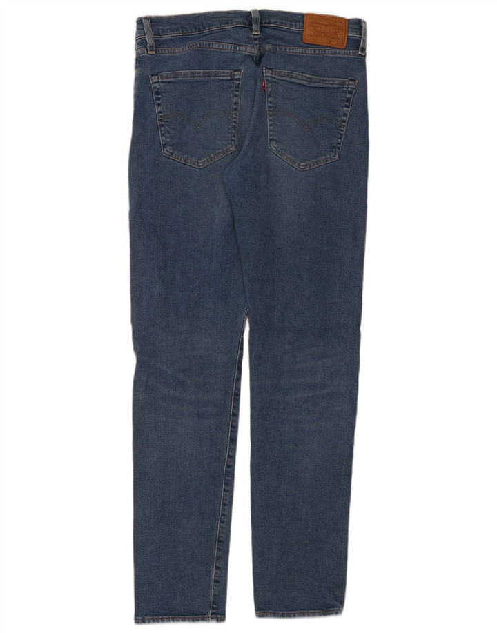 Levi's Herre 512 Slim Tapered Jeans W32 L34 Blå Bomuld