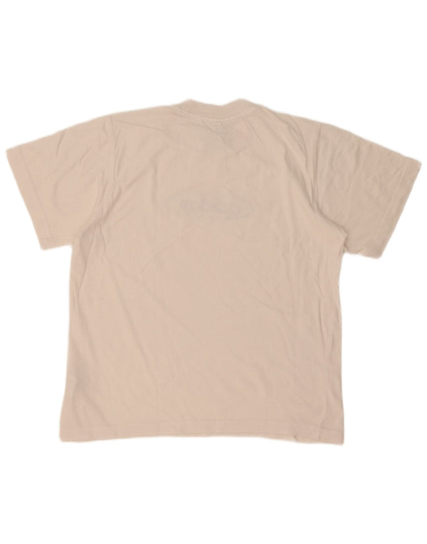 Adidas drenge grafisk t-shirt top 13-14 år hvid bomuld