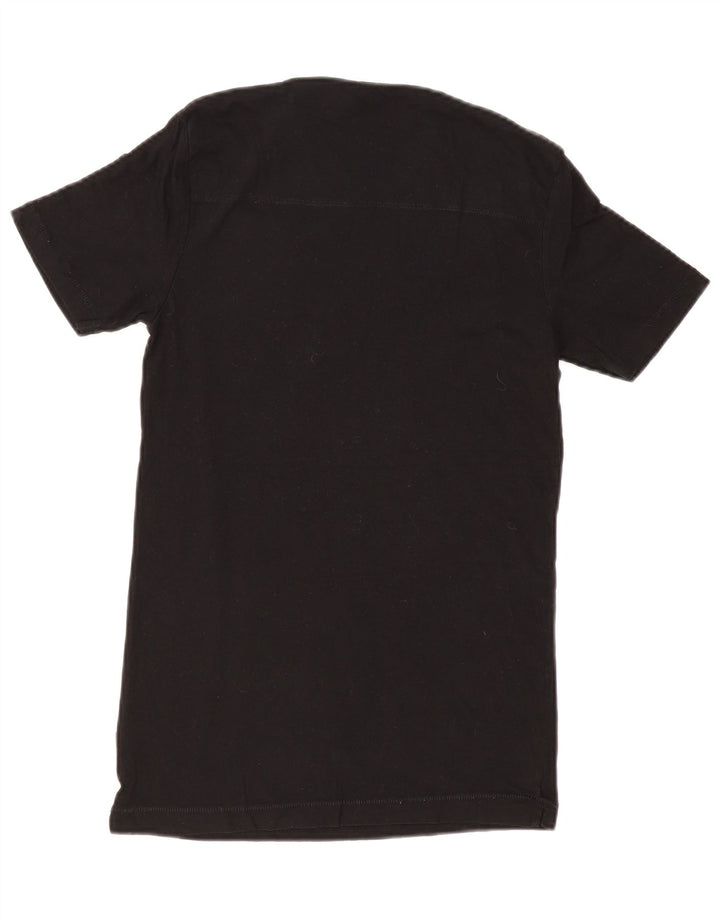 French Connection Herre T-Shirt Top XS Sort Bomuld