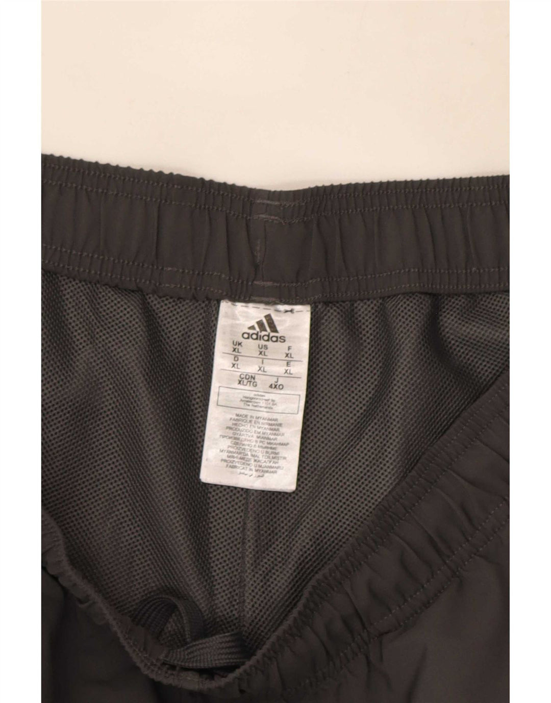 Adidas Sports Shorts til mænd XL Grå polyester