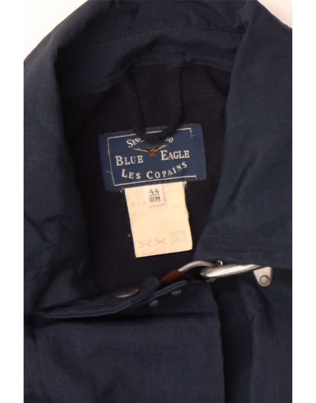 Les Copains Dame Blue Eagle Oversized Utility Jacket IT 44 Medium Navy