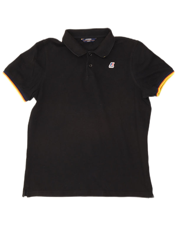 K-Way Herre poloshirt Medium Sort