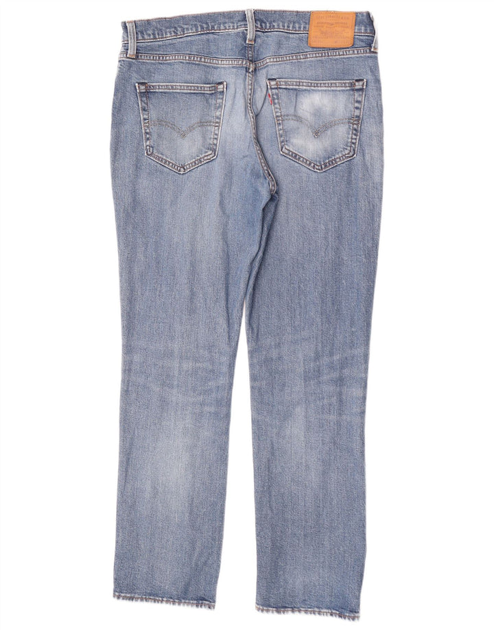 Levi's Herre 511 Slim Jeans W34 L32 Blå
