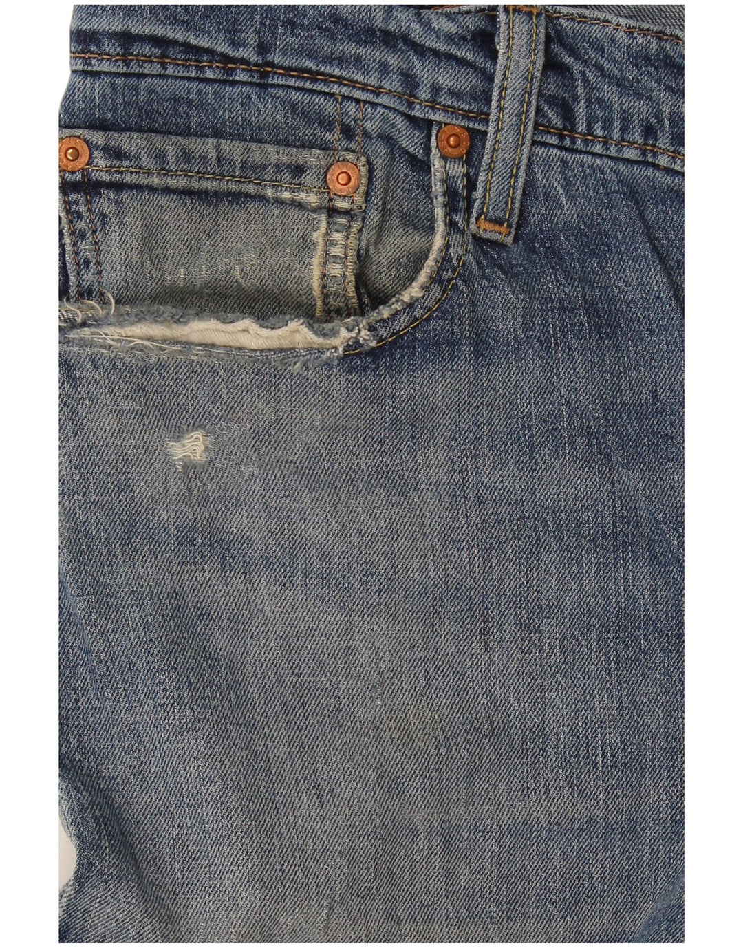 Levi's Herre 512 Slim Tapered Jeans W32 L30 Blå Bomuld