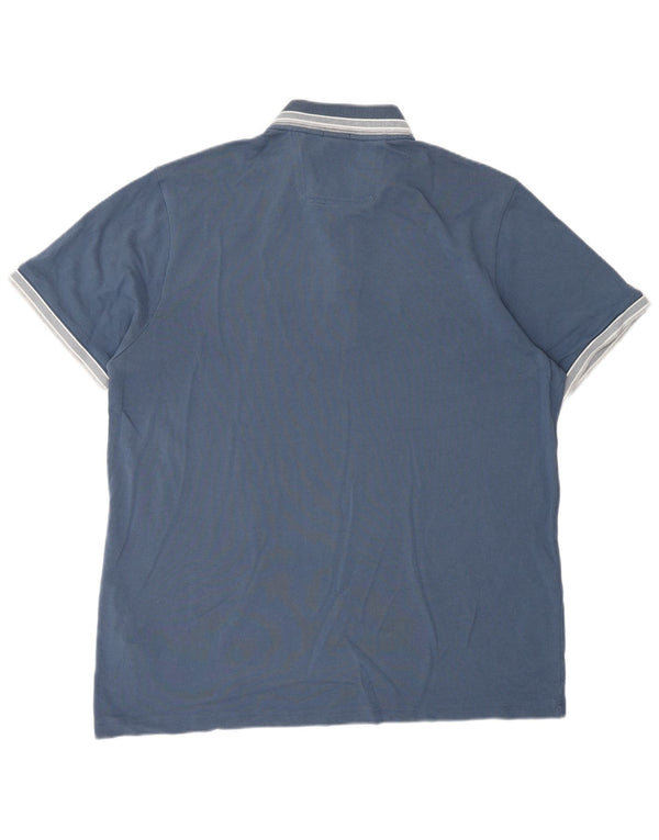 Hugo Boss Herre Regular Fit Polo Shirt 3XL Navy Blue Bomuld