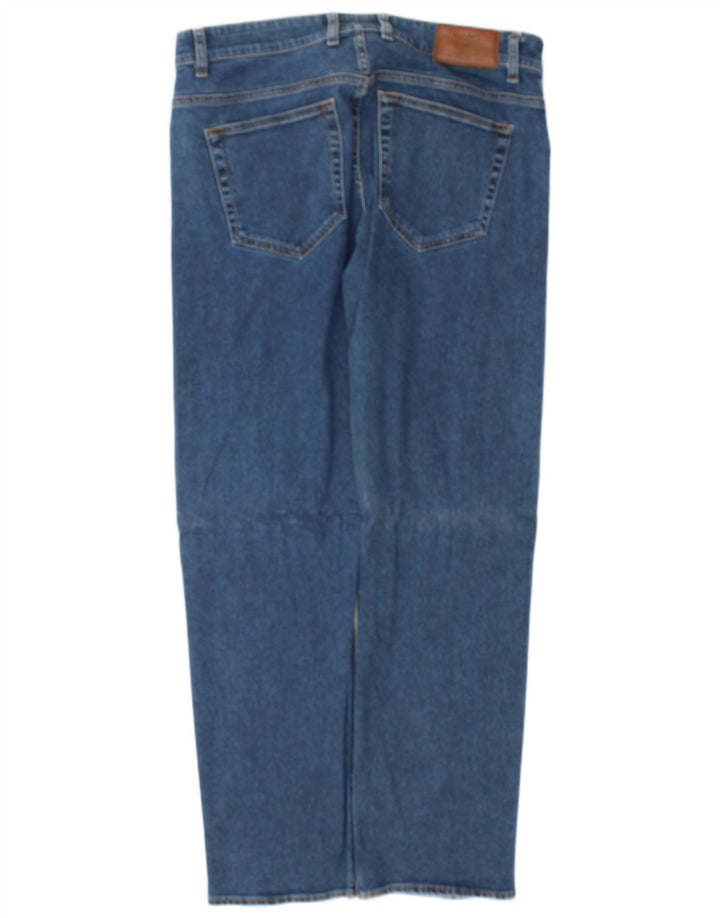 Gant Herre Regular Fit Straight Jeans W32 L30 Blå Bomuld