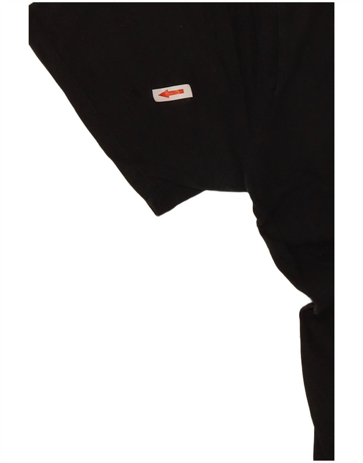 Nike Herre Tiger Woods Grafisk T-shirt Top Medium Sort Bomuld