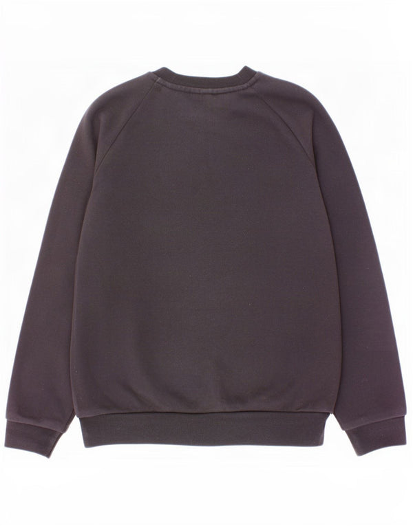 Adidas Boys Graphic Sweatshirt Jumper 9-10 år Sort Bomuld