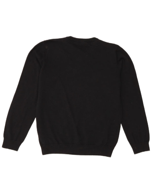 Marks & Spencer Boys V-hals sweater 12-13 år Sort bomuld