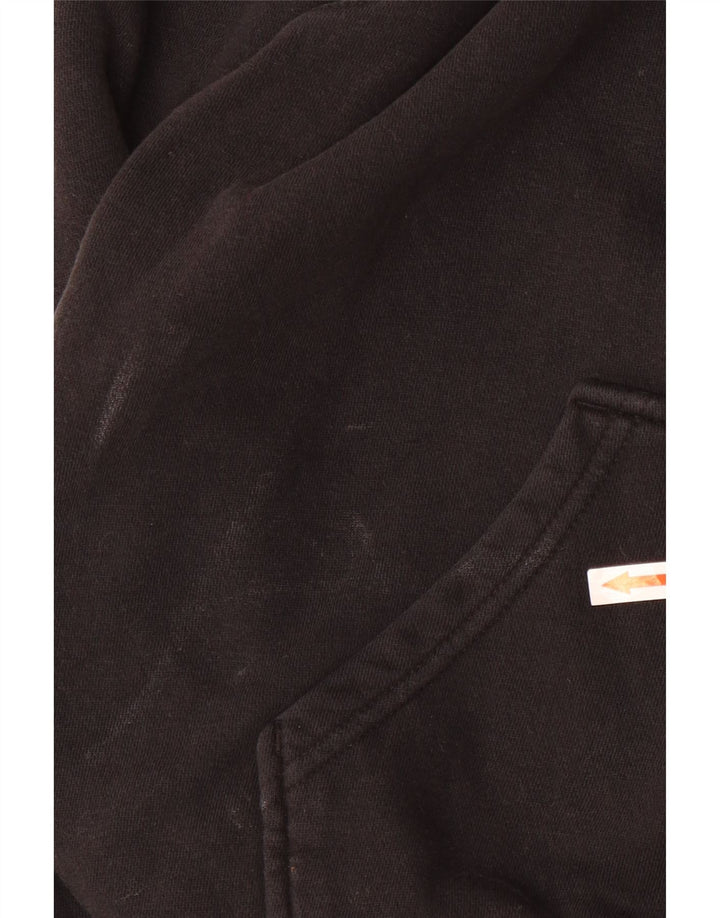 Adidas Dame Hættetrøje UK 14 Medium Sort Bomuld