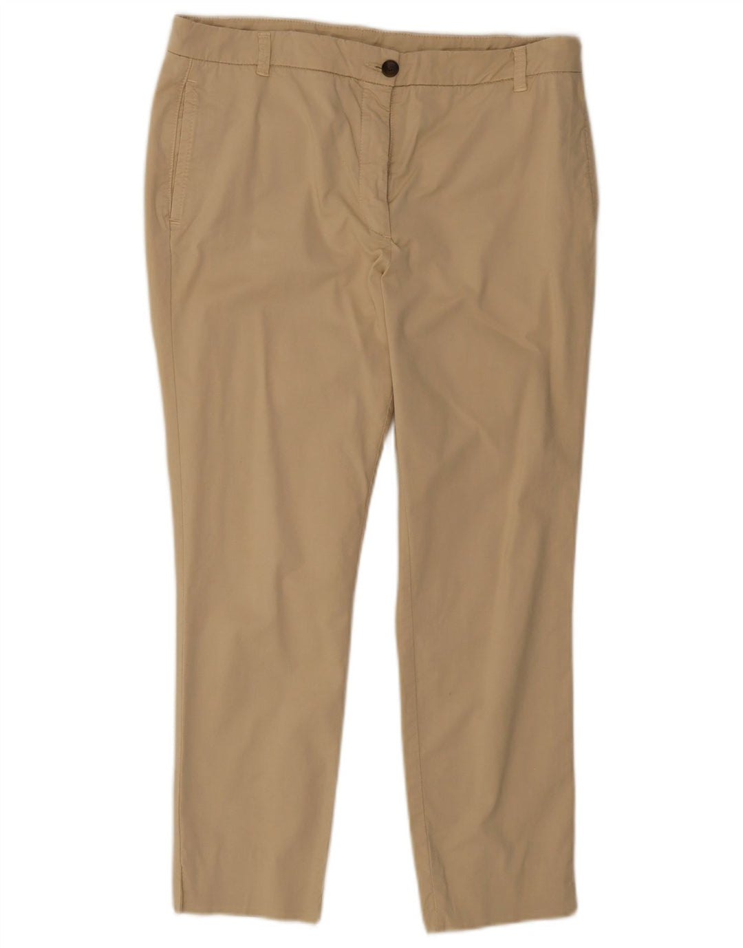 Massimo Dutti Dame Slim Chino Bukser W34 L26 Beige