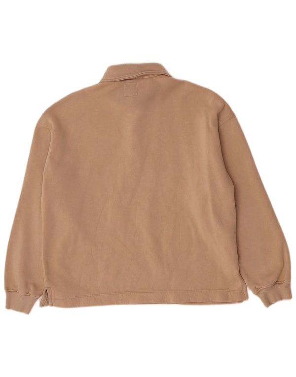 Zara Pige Sweatshirt Jumper 13-14 år Beige Bomuld