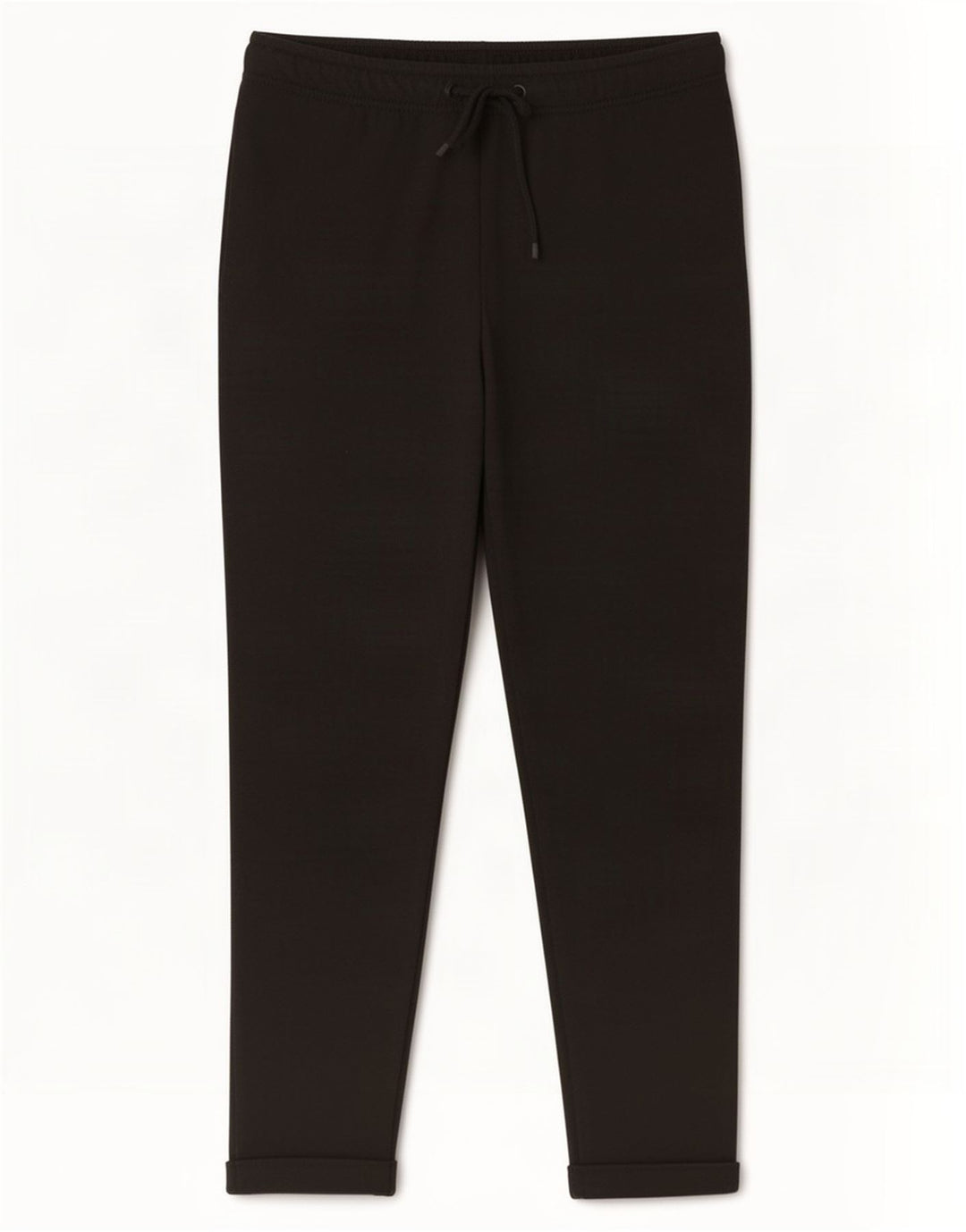 Zara Herre Slim Cropped Trousers Medium W32 L26 Sort Polyester