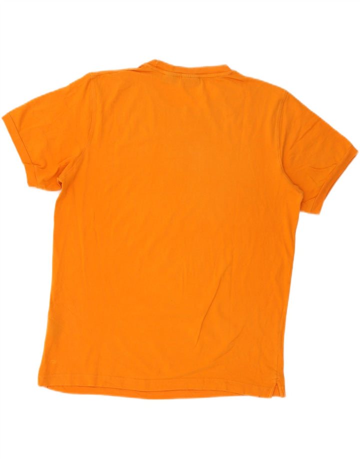 Fila Herre grafisk T-shirt Top Medium Orange Bomuld
