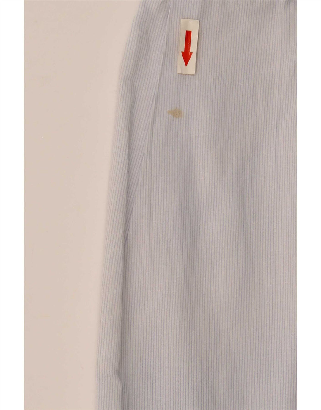 Zara Herre Slim Fit skjorte Medium Blue Pinstripe Bomuld