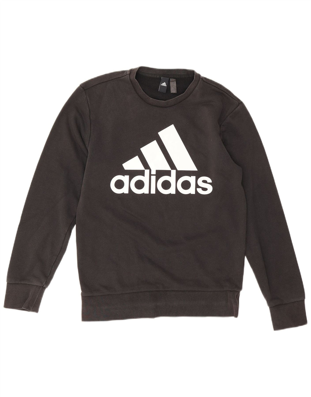 Adidas grafisk sweatshirt til mænd, lille sort bomuld