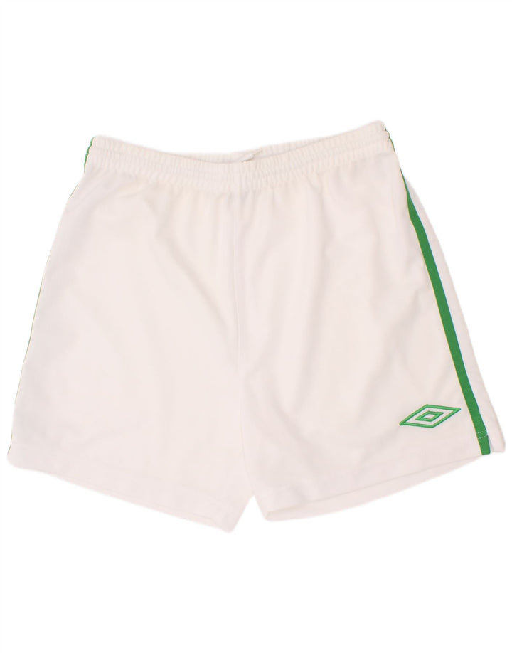 Umbro Boys Sports Shorts 13-14 År Hvid