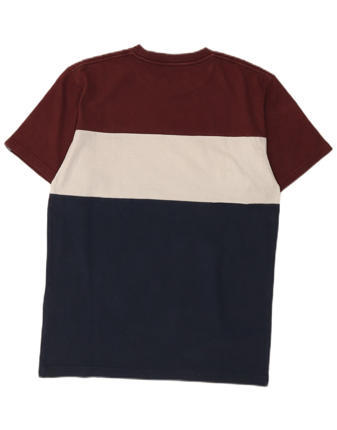 Vans Herre grafisk T-shirt Top Lille flerfarvet Colourblock Bomuld