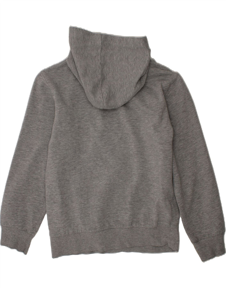 LEVI'S Boys Graphic Hoodie Jumper 9-10 Years Grey Cotton Vintage Levi's and Second-Hand Levi's from Messina Hembry 