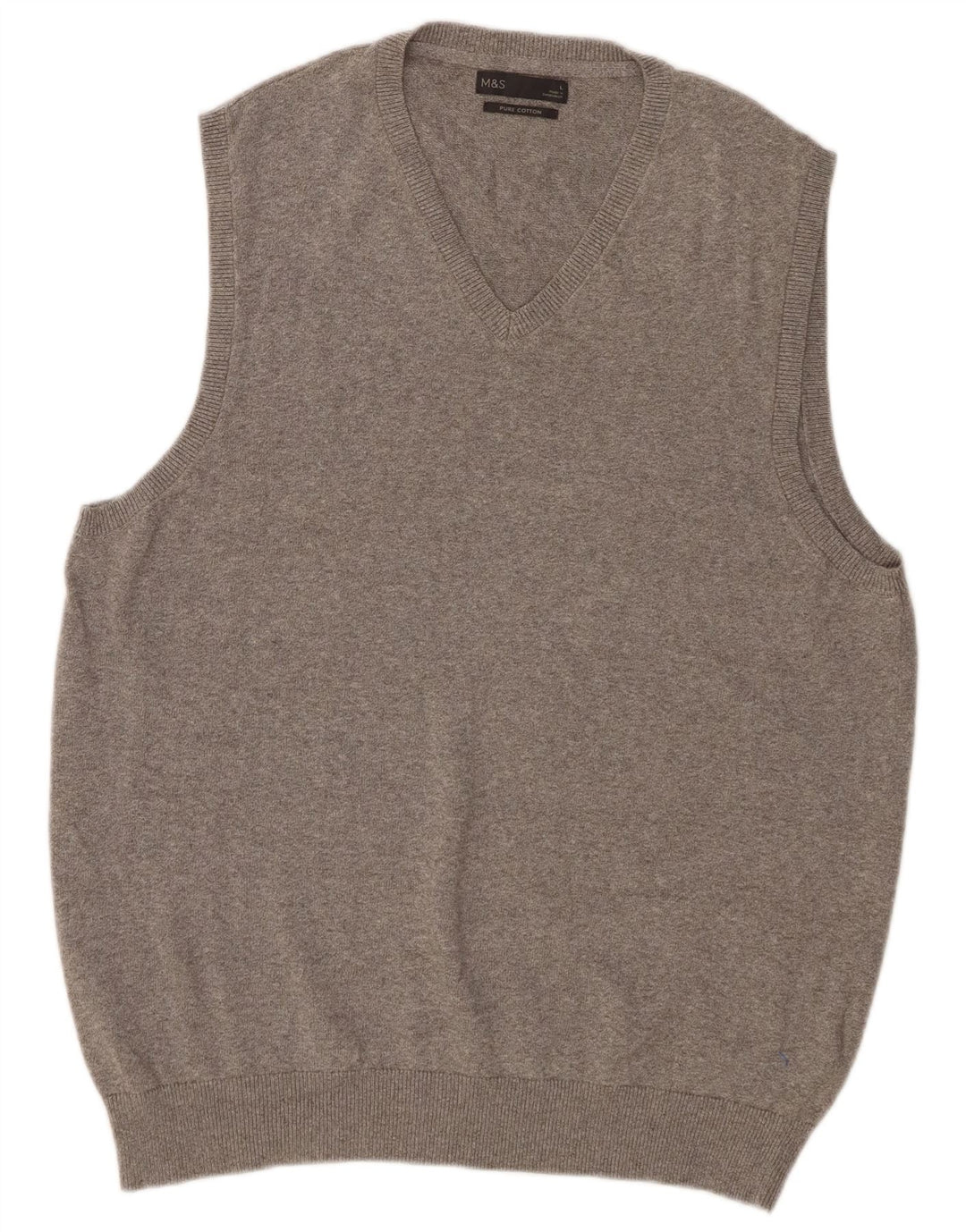 Marks & Spencer Herrevest Tank Top Stor Grå Bomuld