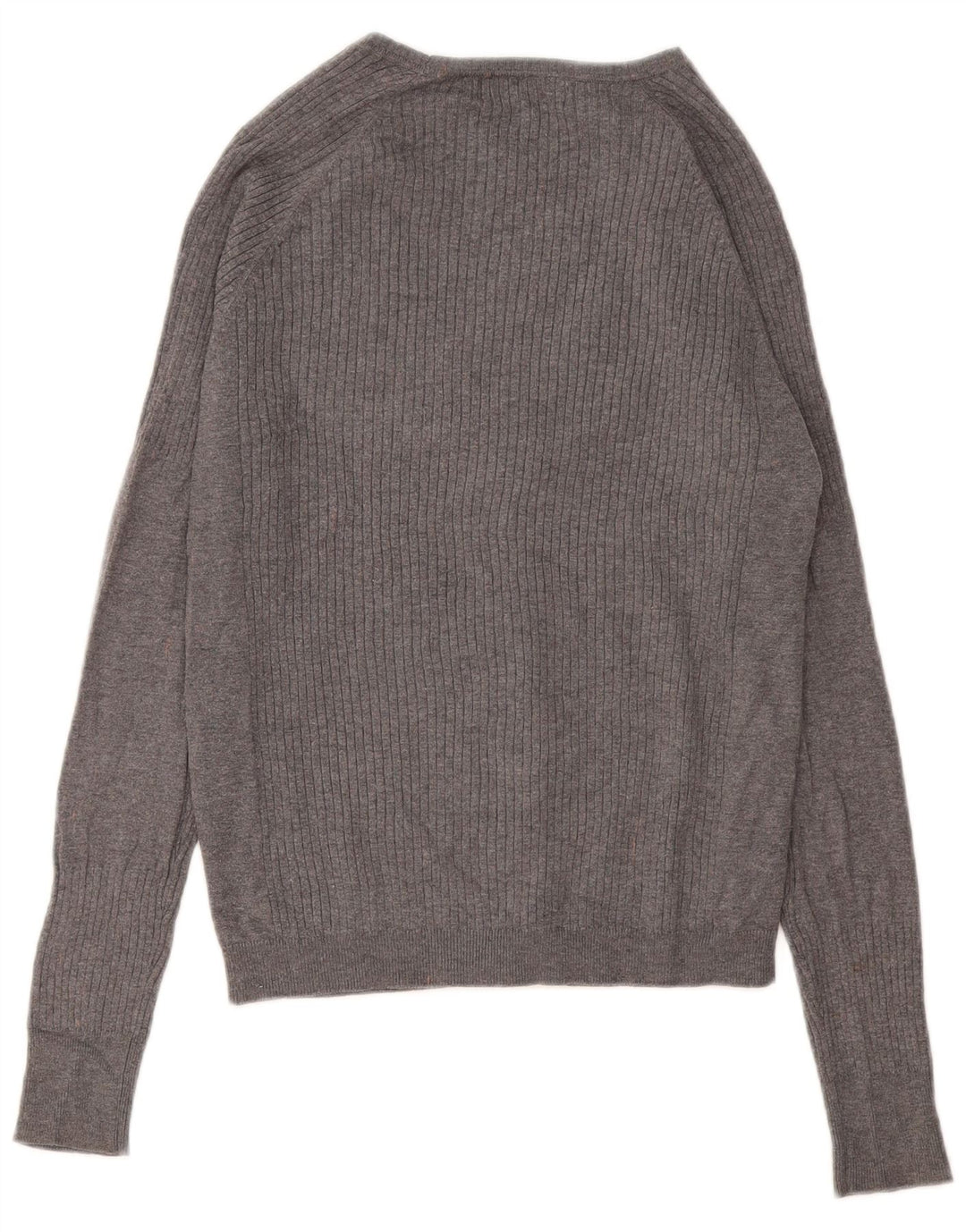 Zara Herre Cardigan Sweater Medium Grey Viscose