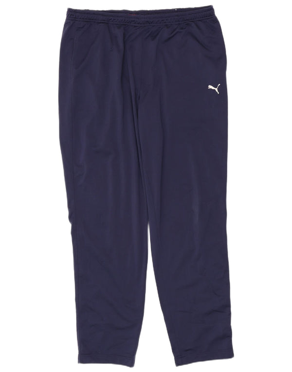 Puma træningsdragt bukser til mænd 2XL marineblå polyester