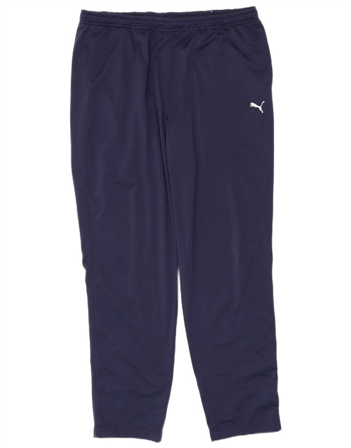 Puma træningsdragt bukser til mænd 2XL marineblå polyester