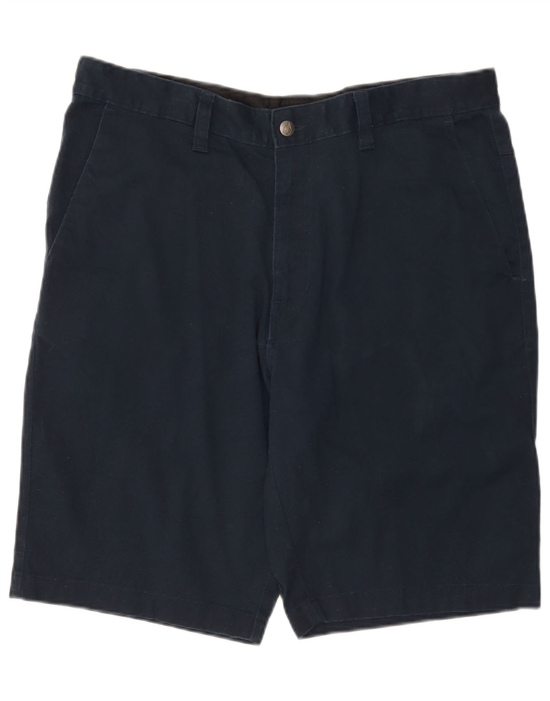 Volcom Herre Chino Shorts W36 Large Navy Blue Bomuld