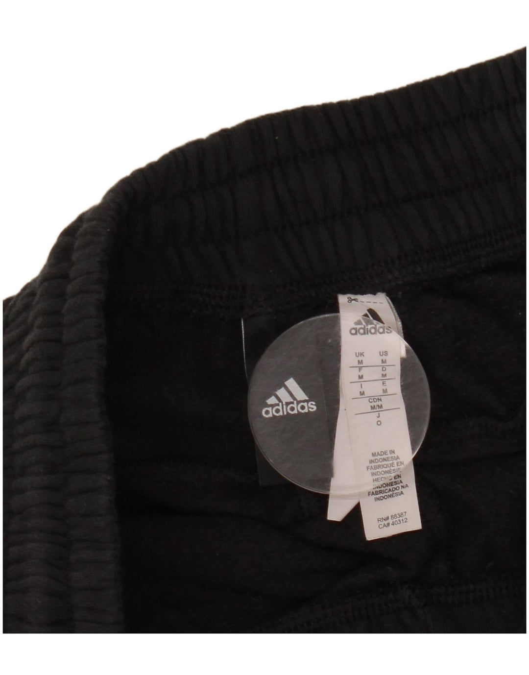 ADIDAS Træningsdragt bukser til mænd Medium sort bomuld