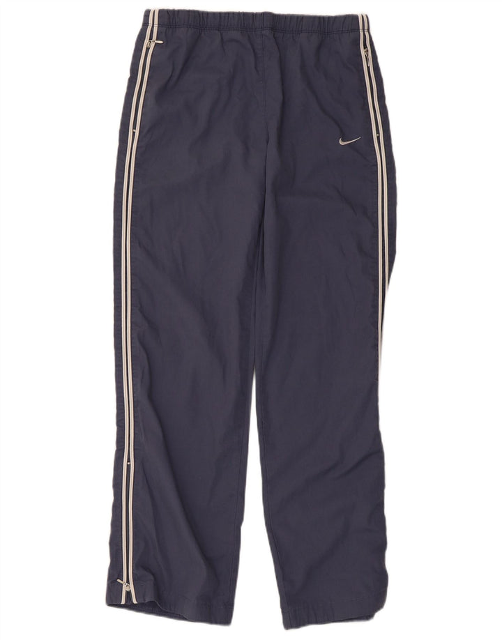 NIKE træningsdragtsbukser til kvinder UK 6/8 XS marineblå polyester
