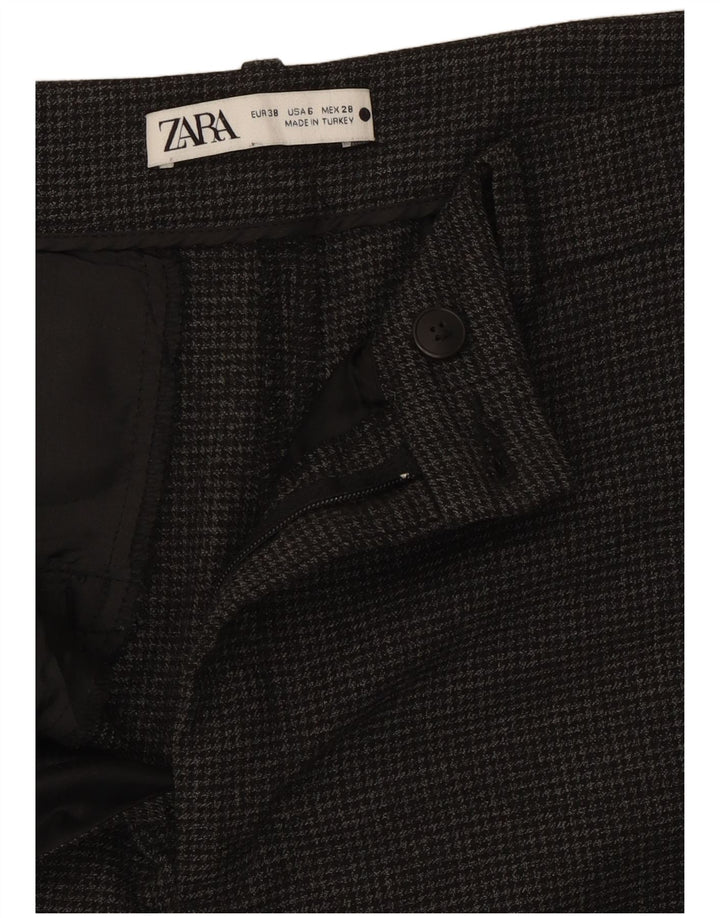 Zara Slim Chino Bukser til kvinder EU 38 Small W28 L27 Grå Hundstød