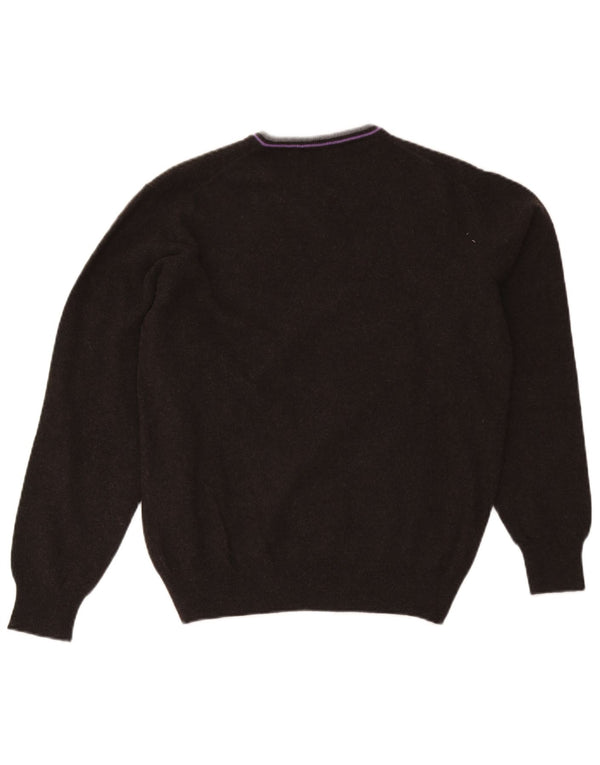 Fred Perry Herre V-hals sweater XL sort uld