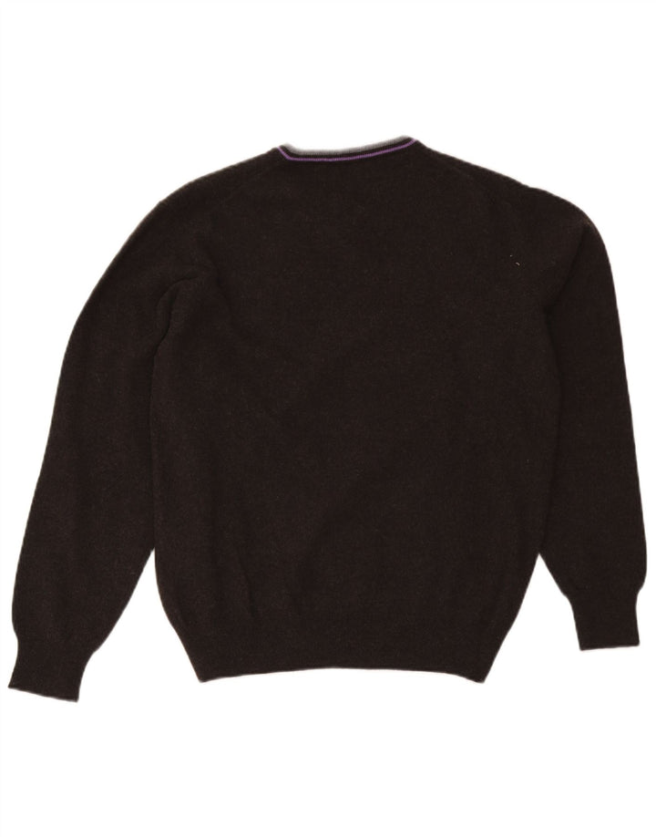 Fred Perry Herre V-hals sweater XL sort uld