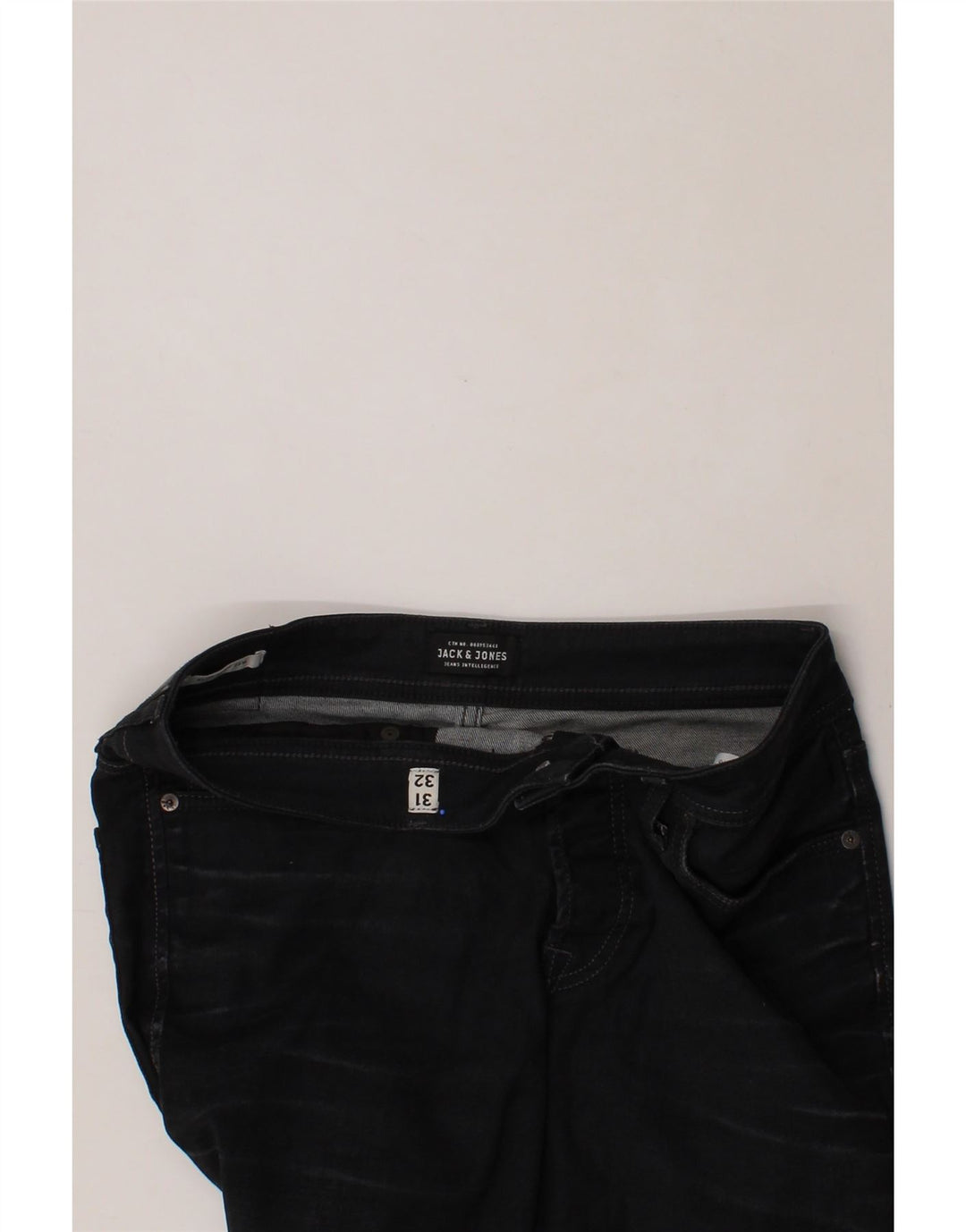 JACK & JONES Mens Tim Slim Jeans W31 L32 Black Cotton Vintage Jack & Jones and Second-Hand Jack & Jones from Messina Hembry 