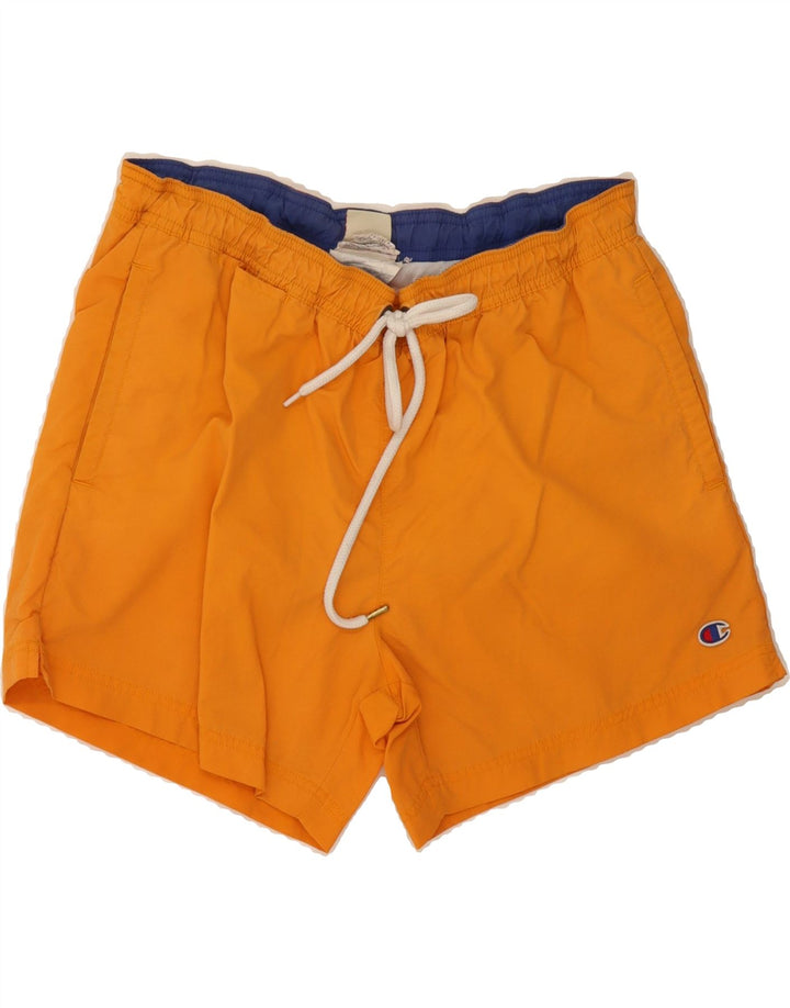 CHAMPION Mens Swimming Shorts Medium  Yellow Polyamide Vintage Champion and Second-Hand Champion from Messina Hembry 