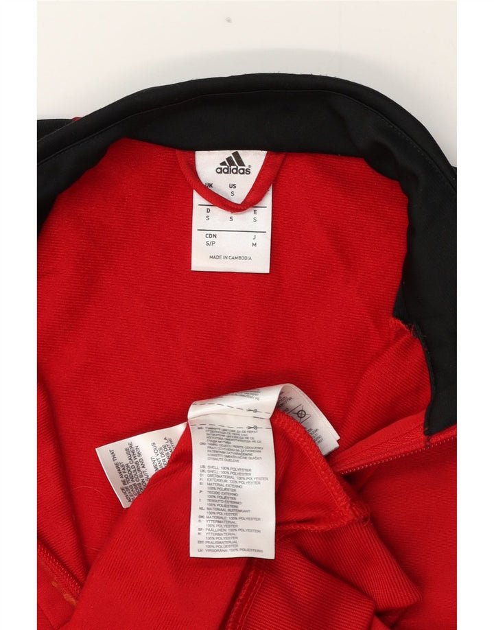 Adidas Træningsdragt til mænd Top jakke Lille Rød Colourblock Polyester