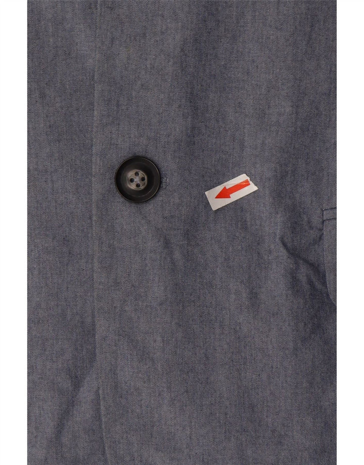 Jack Wills Herre 2-knaps blazerjakke UK 38 Medium Blue Cotton