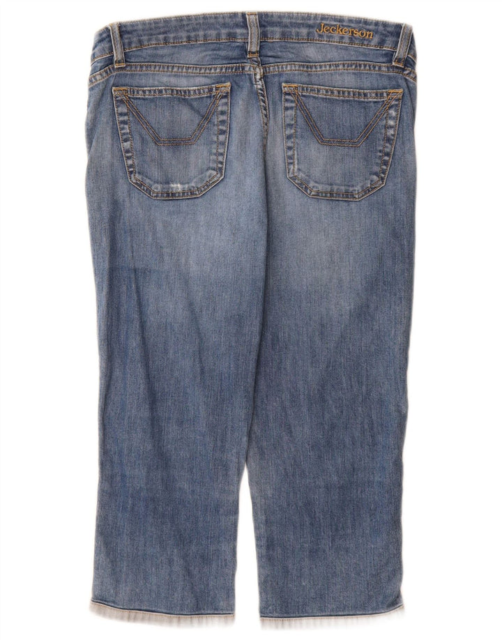 Jeckerson Dame Beach Capri Jeans W28 L19 Blå Bomuld